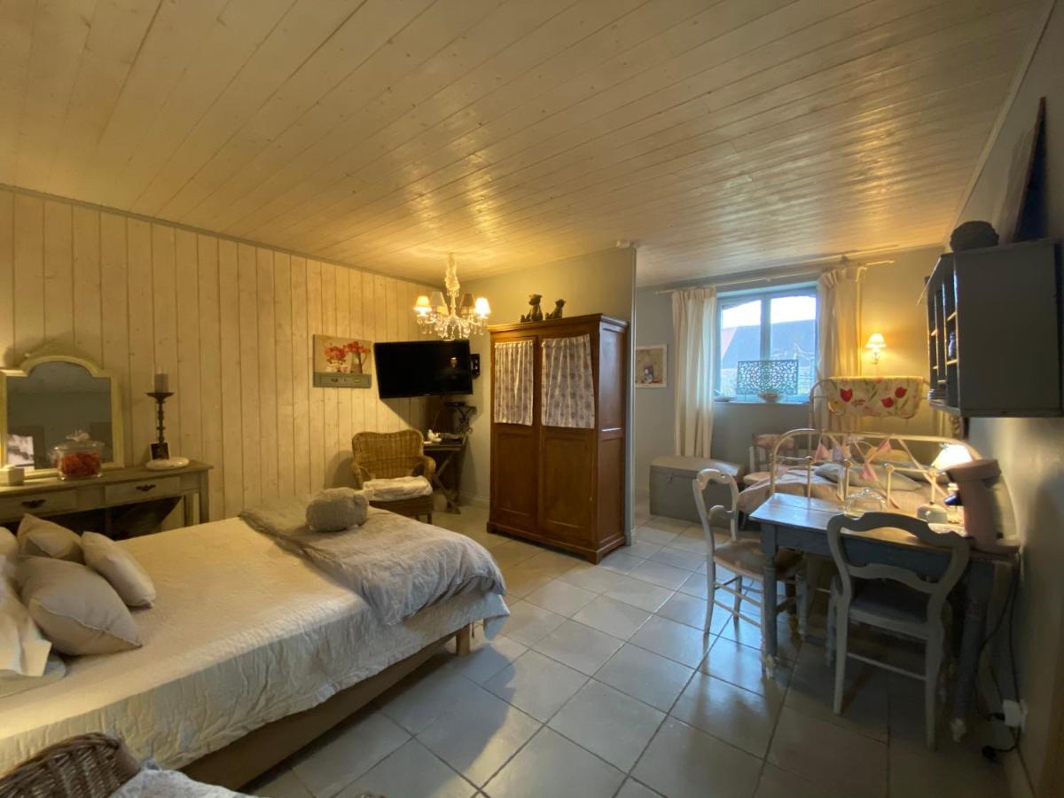 Maison D'Hotes La Rose Laitiere Saint-Martin-sur-Écaillon Buitenkant foto