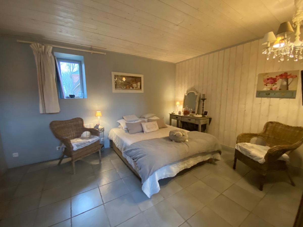 Maison D'Hotes La Rose Laitiere Saint-Martin-sur-Écaillon Buitenkant foto